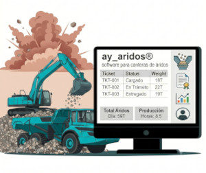 ay_aridos: software canteras de áridos.