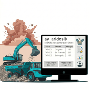 ay_aridos: software canteras de áridos.